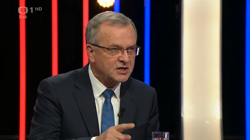 Miroslav Kalousek v pořadu Máte slovo na ČT1
